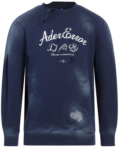 Adererror Sweatshirt Cotton, Elastane - Blue