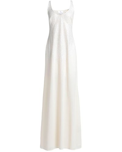 Elisabetta Franchi Maxi Dress - White