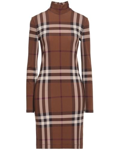 Burberry Mini Dress - Brown