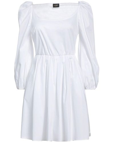 Liu Jo Vestito Corto - Bianco