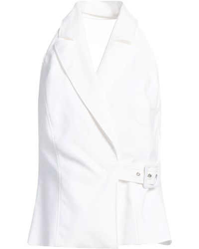 Boutique Moschino Tailored Vest - White
