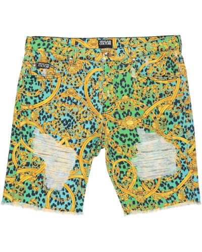 Mens versace cheap shorts sale