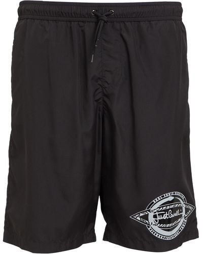 Just Cavalli Swim Trunks - Black