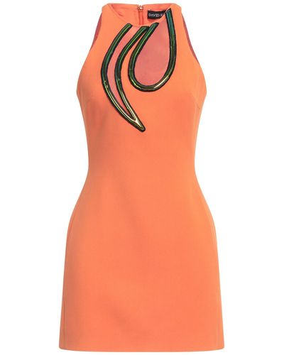 David Koma Mini Dress - Orange