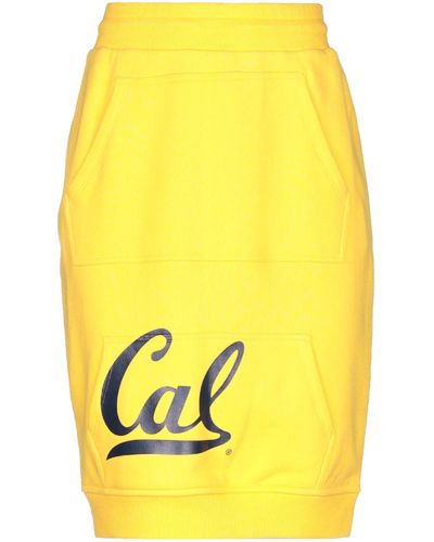 CALVIN KLEIN 205W39NYC Knee Length Skirt - Yellow