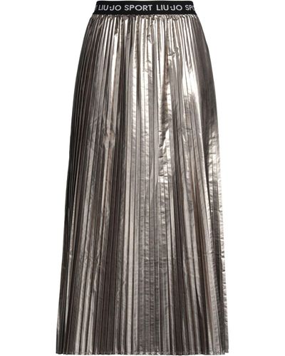 Liu Jo Midi Skirt - Grey