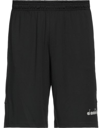 Diadora Shorts & Bermuda Shorts - Black