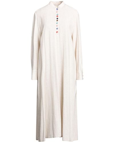 BENJAMIN BENMOYAL Midi Dress - White