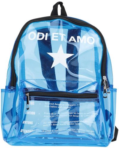 Odi Et Amo Backpack - Blue