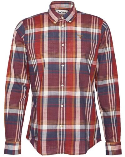 Barbour Camisa - Rojo