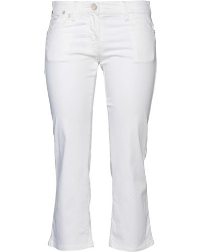 Jacob Coh?n Trousers Cotton, Elastane - White