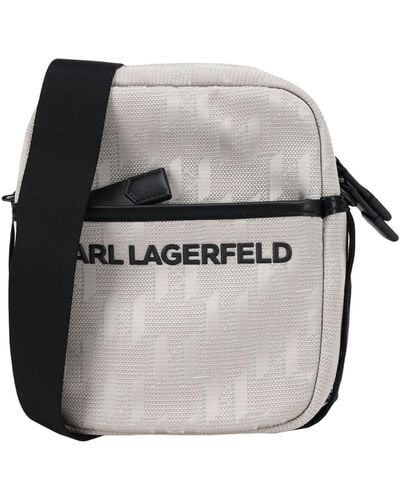 Karl Lagerfeld Cross-body Bag - Natural