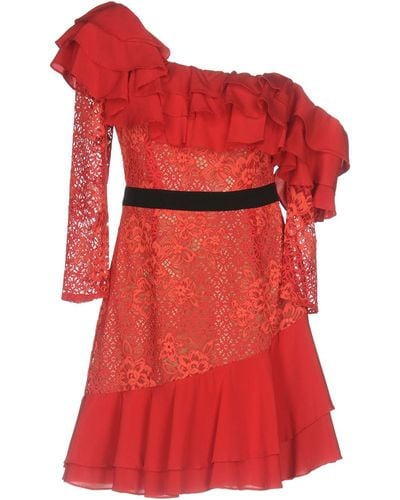 For Love & Lemons Mini Dress - Red