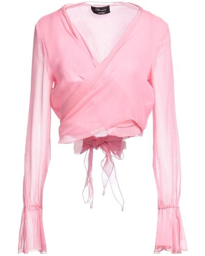 Blumarine Wrap Cardigans - Pink