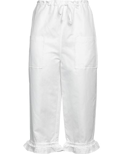 Tao Comme Des Garçons Trousers - White