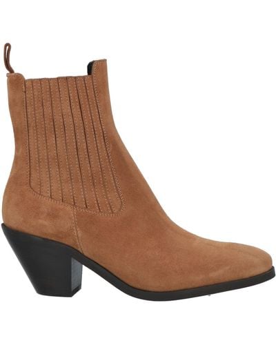 Semicouture Ankle Boots - Brown