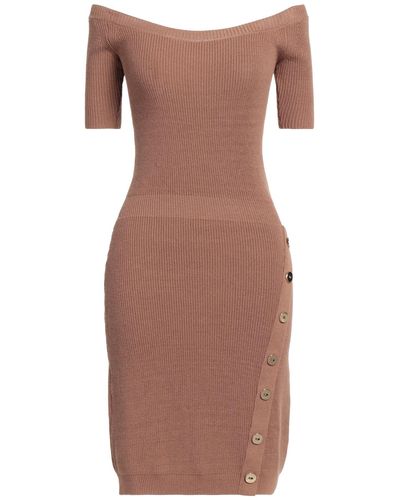 Relish Mini Dress - Brown