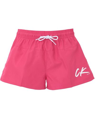 Calvin Klein Beach Shorts And Trousers - Pink