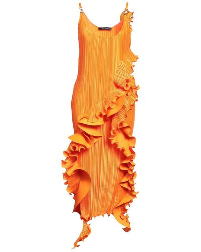 Versace Midi Dress - Orange