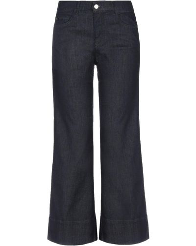 Emporio Armani Wide-leg jeans for Women | Online Sale up to 62% off | Lyst