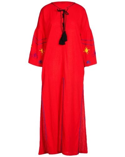Sensi Studio Long Dress - Red