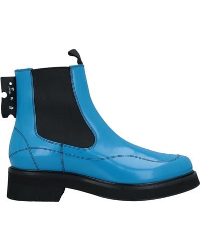 Off-White c/o Virgil Abloh Ankle Boots - Blue