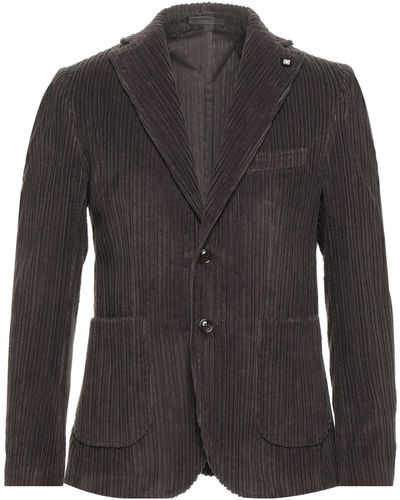 Exibit Suit Jacket - Brown