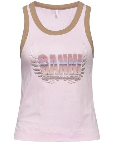 Ganni Tank Top - Pink