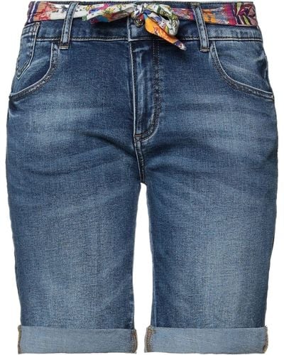 Desigual Short en jean - Bleu