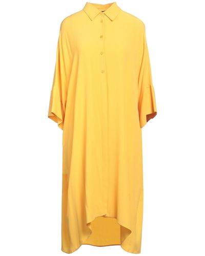 Les Copains Midi Dress - Yellow