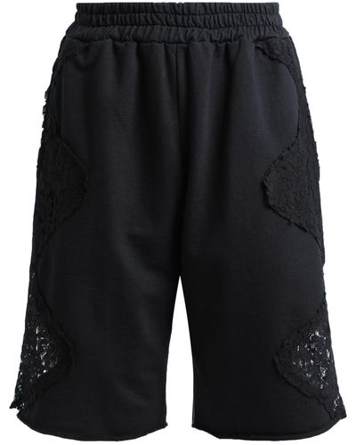 Pink Memories Shorts & Bermuda Shorts - Black