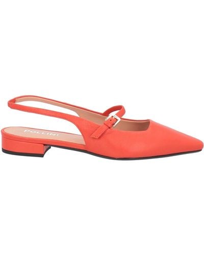 Pollini Ballet Flats - Red