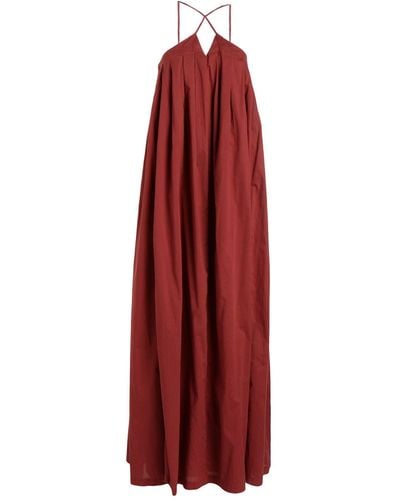 Erika Cavallini Semi Couture Robe longue - Rouge