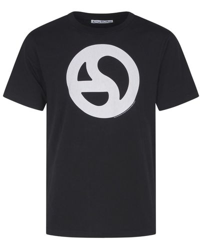 Acne Studios T-shirts - Schwarz