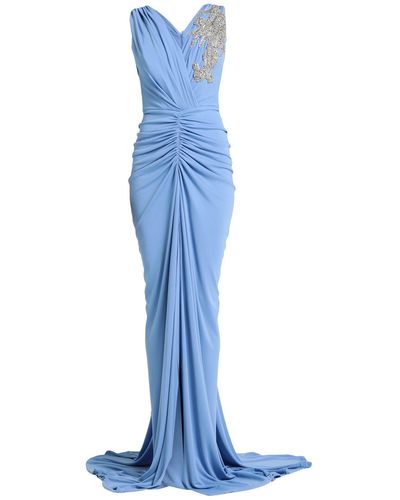 Rhea Costa Maxi Dress - Blue
