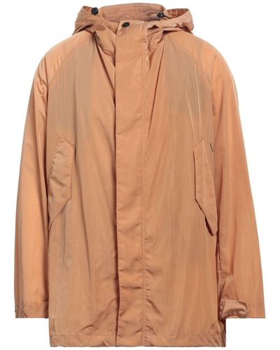 Hevò Overcoat & Trench Coat - Brown