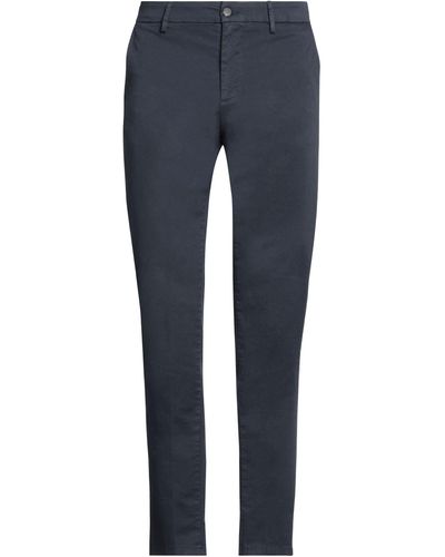 Mp Massimo Piombo Trouser - Blue