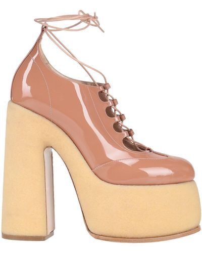 Casadei Lace-up Shoes - Natural