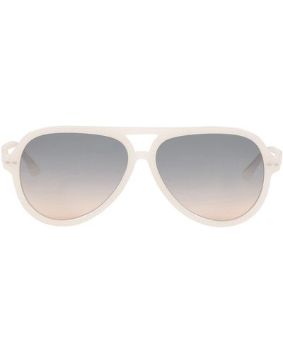 Isabel Marant Sonnenbrille - Weiß