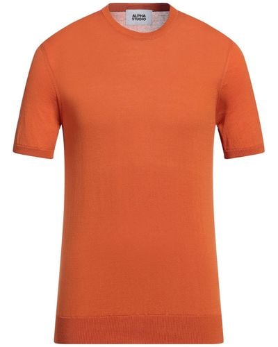 Alpha Studio Sweater - Orange