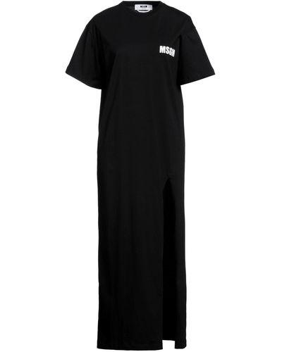 MSGM Vestido largo - Negro