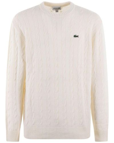 Lacoste Pullover - Blanc