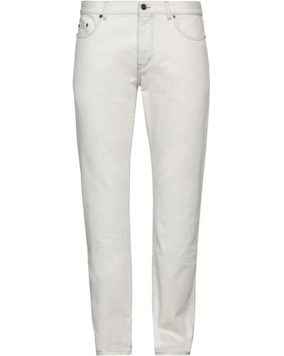 Saint Laurent Pantalon en jean - Blanc