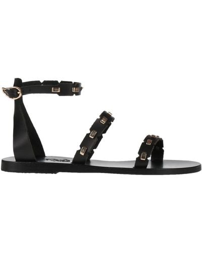 Ancient Greek Sandals Sandals - Black
