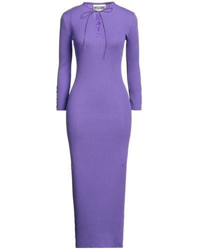 Moschino Maxi Dress - Purple