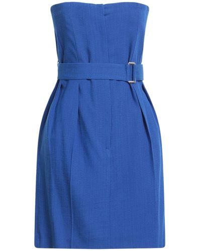 Victoria Beckham Mini-Kleid - Blau