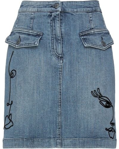 Moschino Denim Skirt - Blue