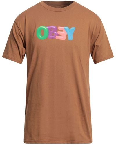 Obey T-shirt - Natural