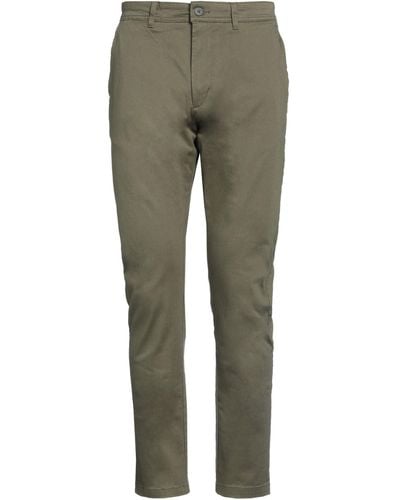 Solid Trousers - Grey