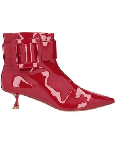 Roger Vivier Ankle Boots - Red